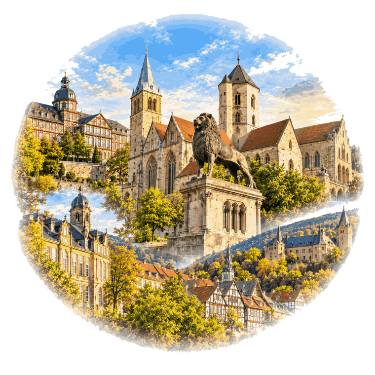 Illustration der Region Braunschweig