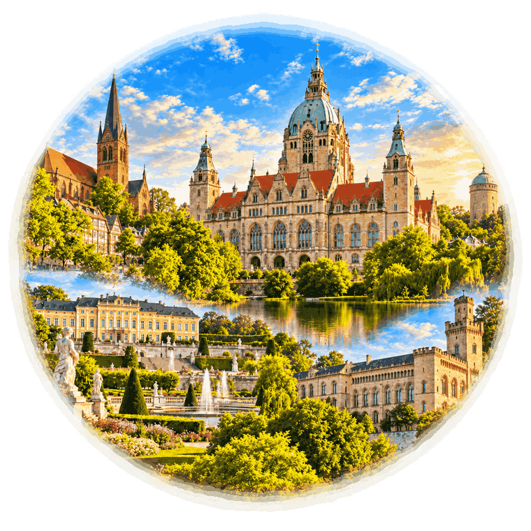 Illustration der Region Hannover