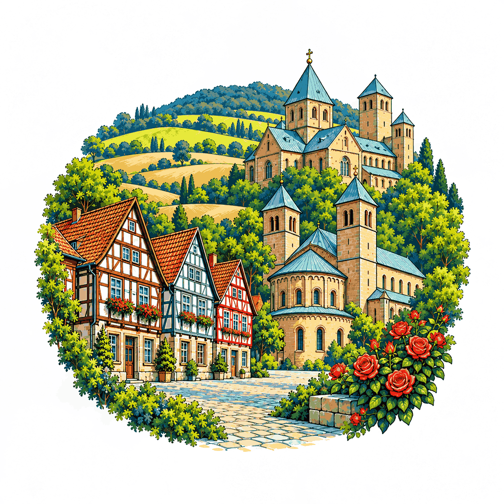 Illustration der Region Hildesheim