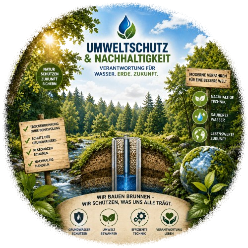Umweltschutz und Nachhaltigkeit im Brunnenbau