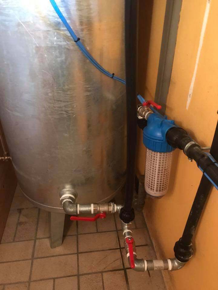 Installation Druckwasserkessel