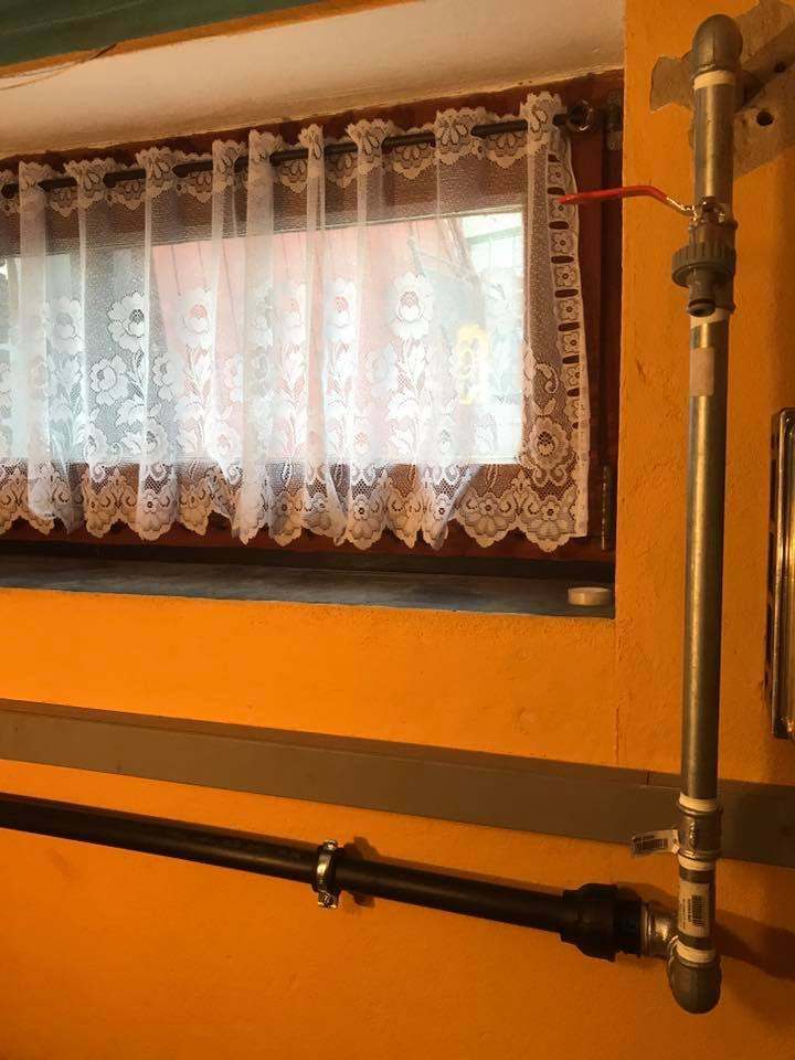 Installation Druckwasserkessel