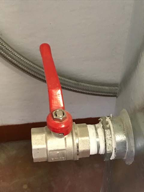 Installation Druckwasserkessel