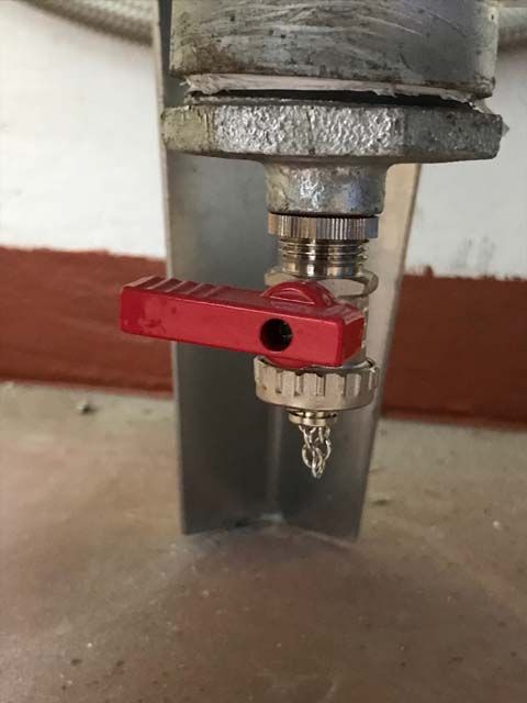 Installation Druckwasserkessel